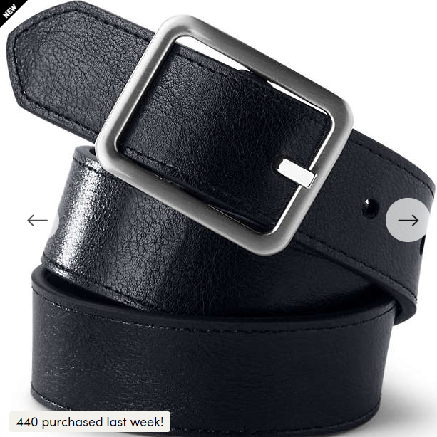 School Uniform Boys Leather Belt